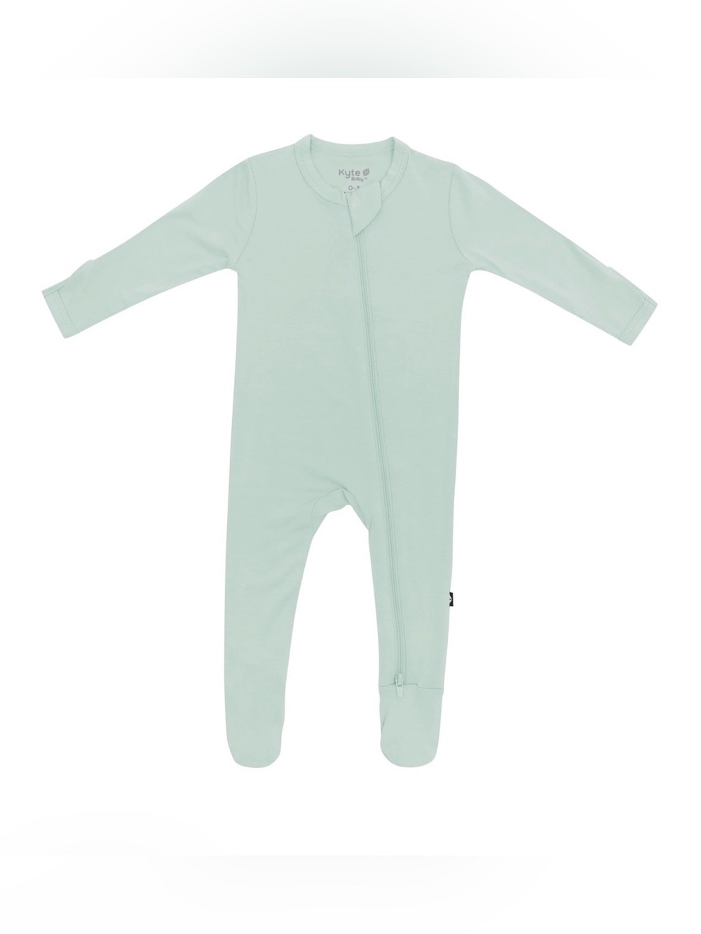 Kyte Baby Sage Dual Zip Footed One-Piece 0-3 Months